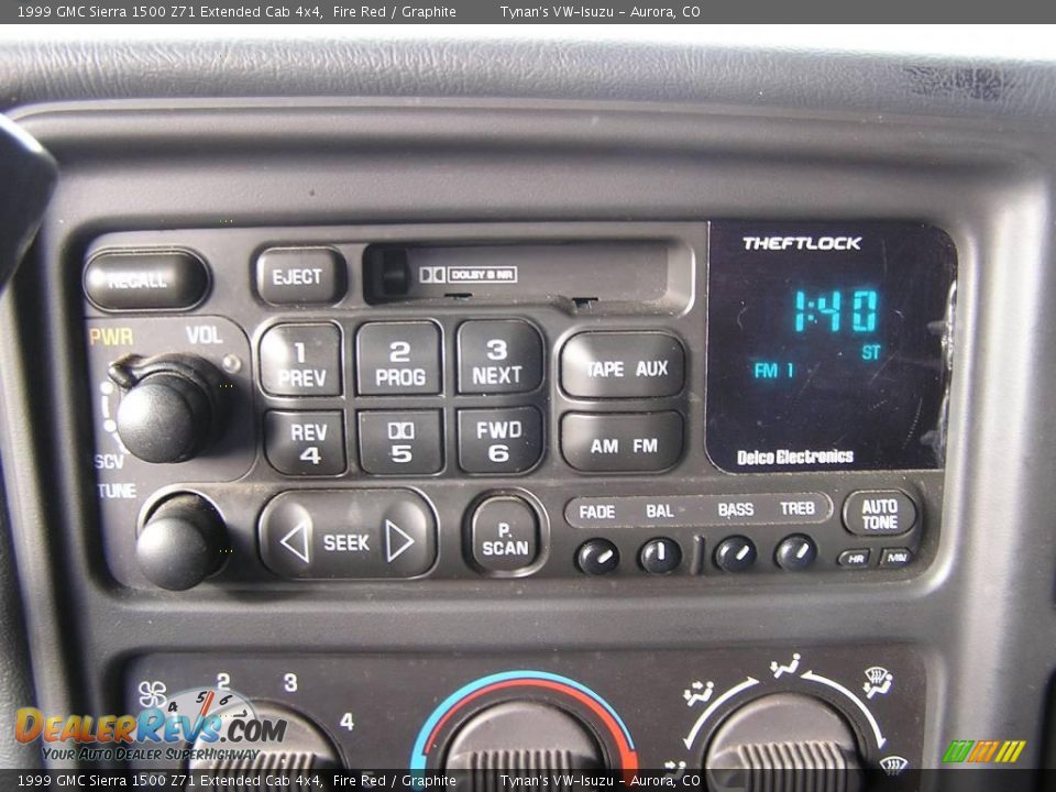 1999 GMC Sierra 1500 Z71 Extended Cab 4x4 Fire Red / Graphite Photo #10