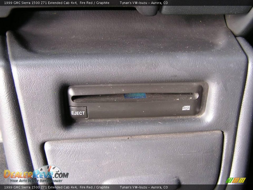 1999 GMC Sierra 1500 Z71 Extended Cab 4x4 Fire Red / Graphite Photo #11