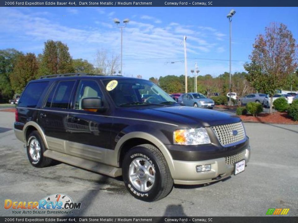 2006 Ford Expedition Eddie Bauer 4x4 Dark Stone Metallic / Medium Parchment Photo #3