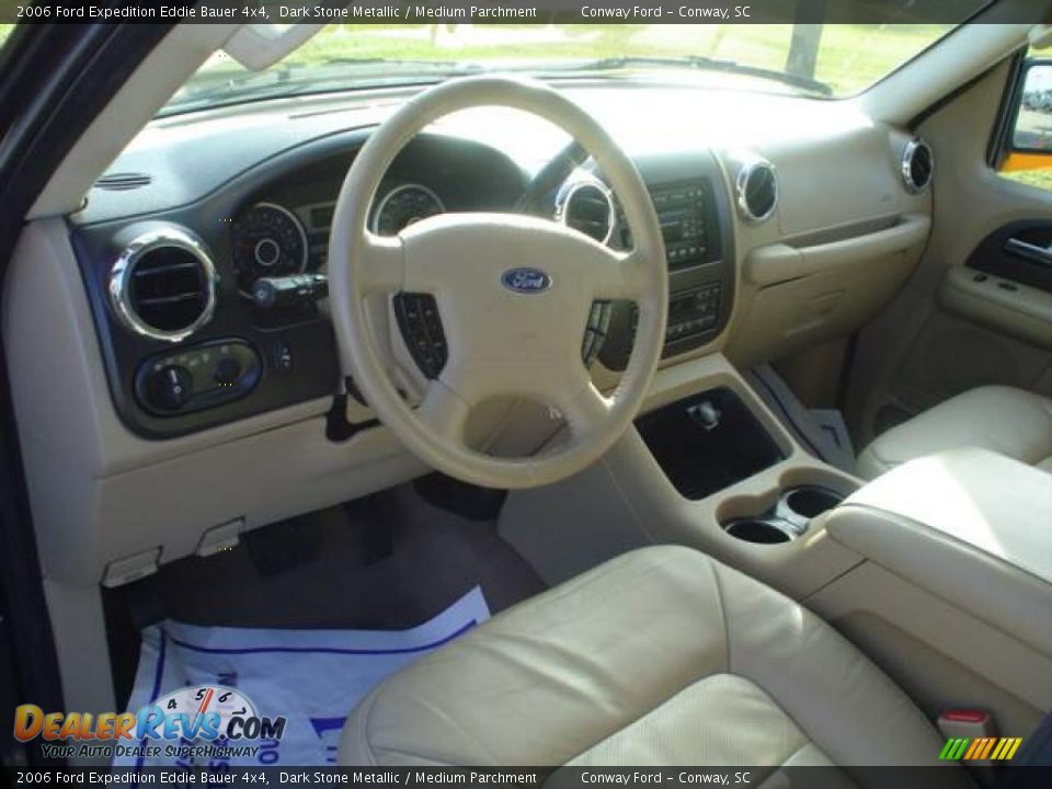 2006 Ford Expedition Eddie Bauer 4x4 Dark Stone Metallic / Medium Parchment Photo #22