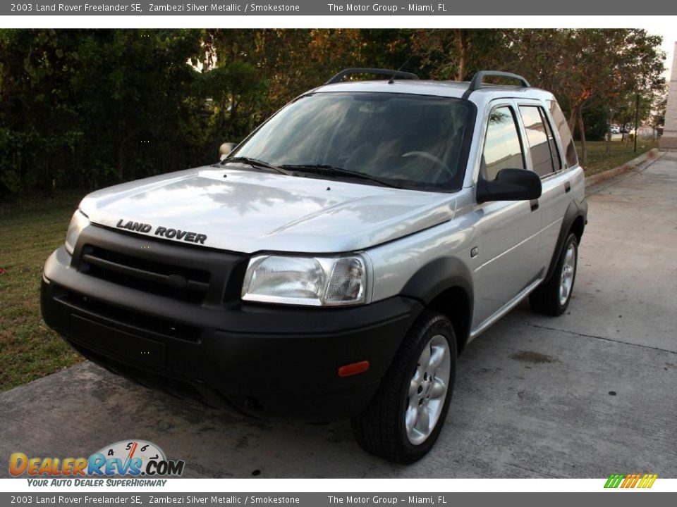 2003 Land Rover Freelander SE Zambezi Silver Metallic / Smokestone Photo #1