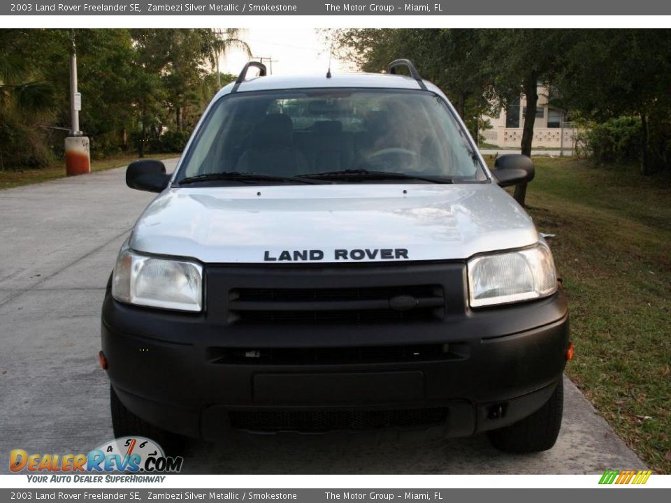 2003 Land Rover Freelander SE Zambezi Silver Metallic / Smokestone Photo #18