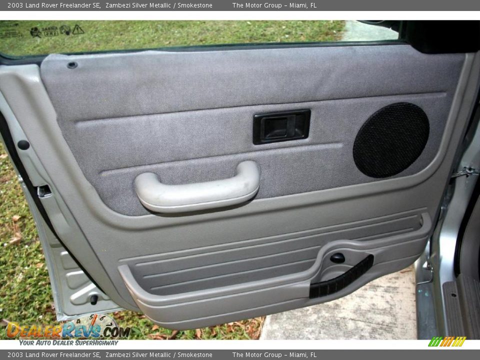 2003 Land Rover Freelander SE Zambezi Silver Metallic / Smokestone Photo #25