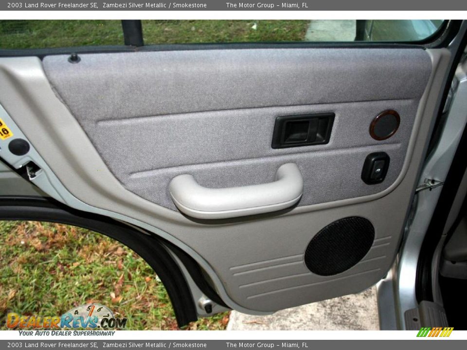 2003 Land Rover Freelander SE Zambezi Silver Metallic / Smokestone Photo #27