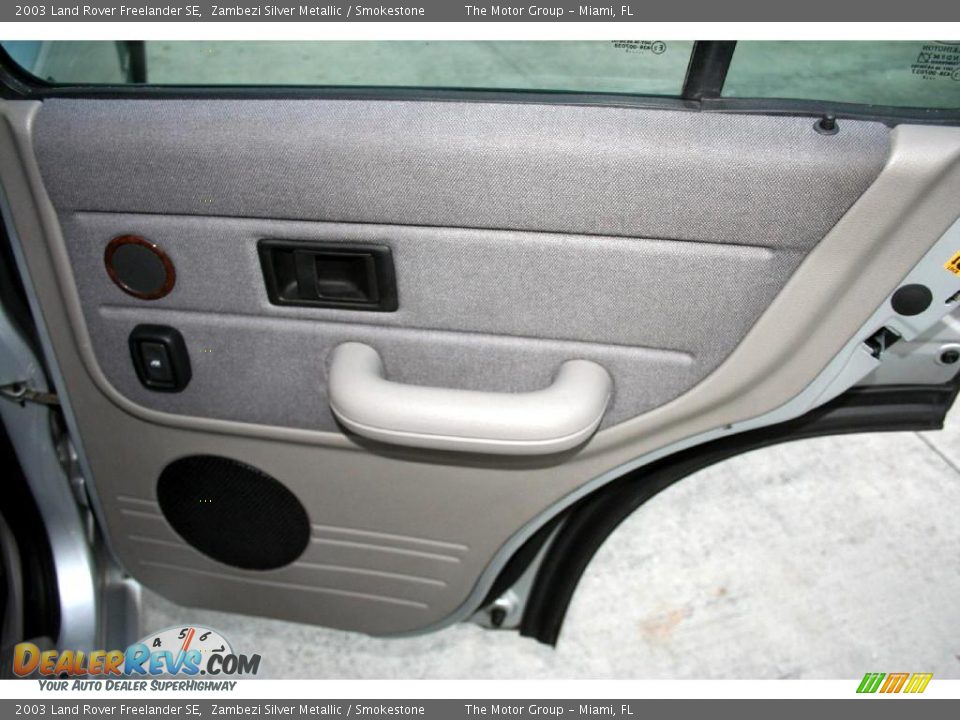 2003 Land Rover Freelander SE Zambezi Silver Metallic / Smokestone Photo #28