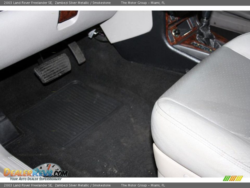 2003 Land Rover Freelander SE Zambezi Silver Metallic / Smokestone Photo #29