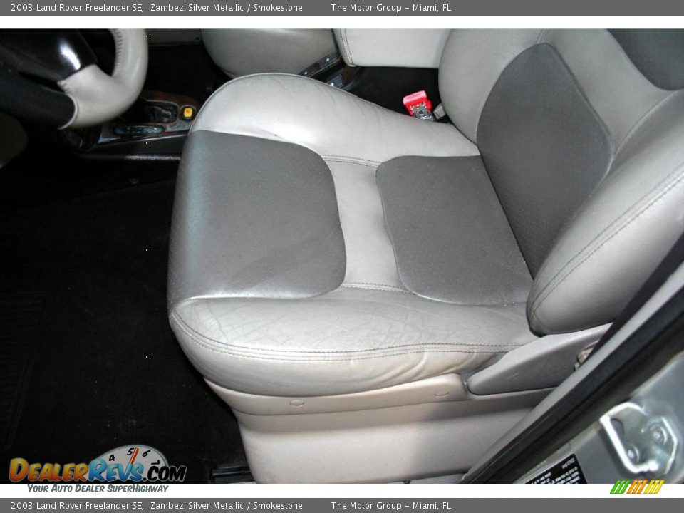 2003 Land Rover Freelander SE Zambezi Silver Metallic / Smokestone Photo #31
