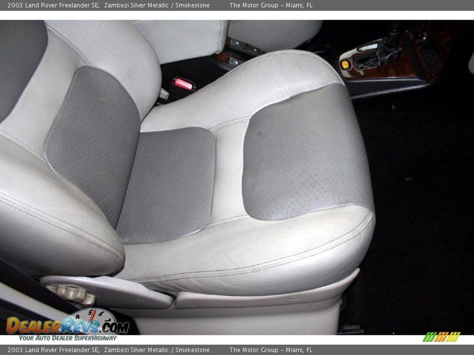 2003 Land Rover Freelander SE Zambezi Silver Metallic / Smokestone Photo #32