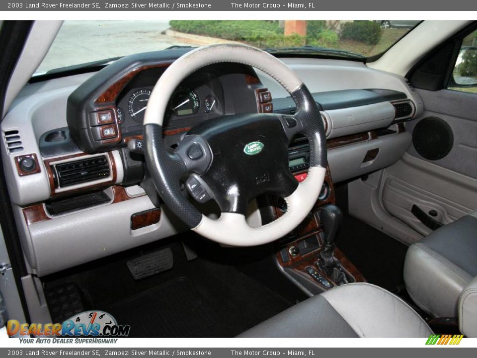 2003 Land Rover Freelander SE Zambezi Silver Metallic / Smokestone Photo #35