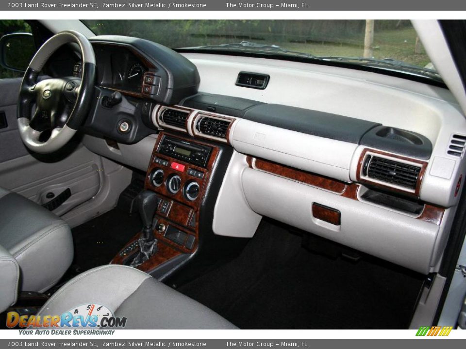 2003 Land Rover Freelander SE Zambezi Silver Metallic / Smokestone Photo #36