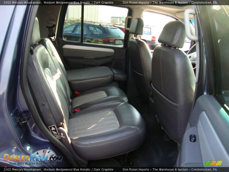 2002 Mercury Mountaineer Medium Wedgewood Blue Metallic / Dark Graphite Photo #19