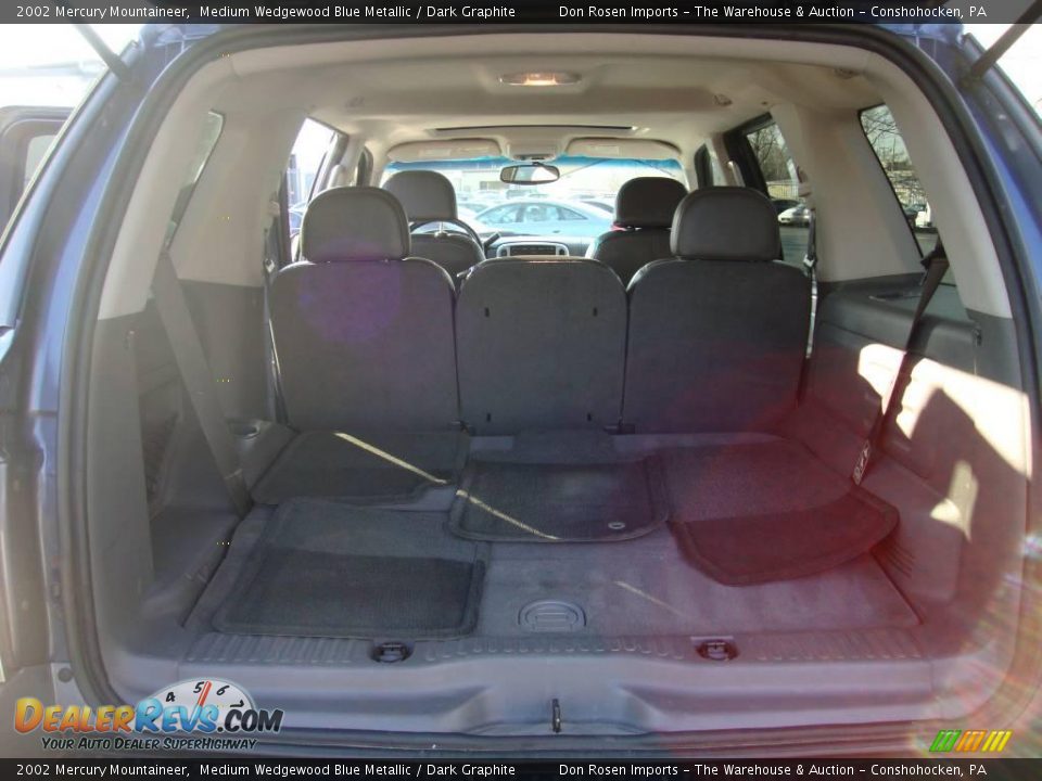 2002 Mercury Mountaineer Medium Wedgewood Blue Metallic / Dark Graphite Photo #22