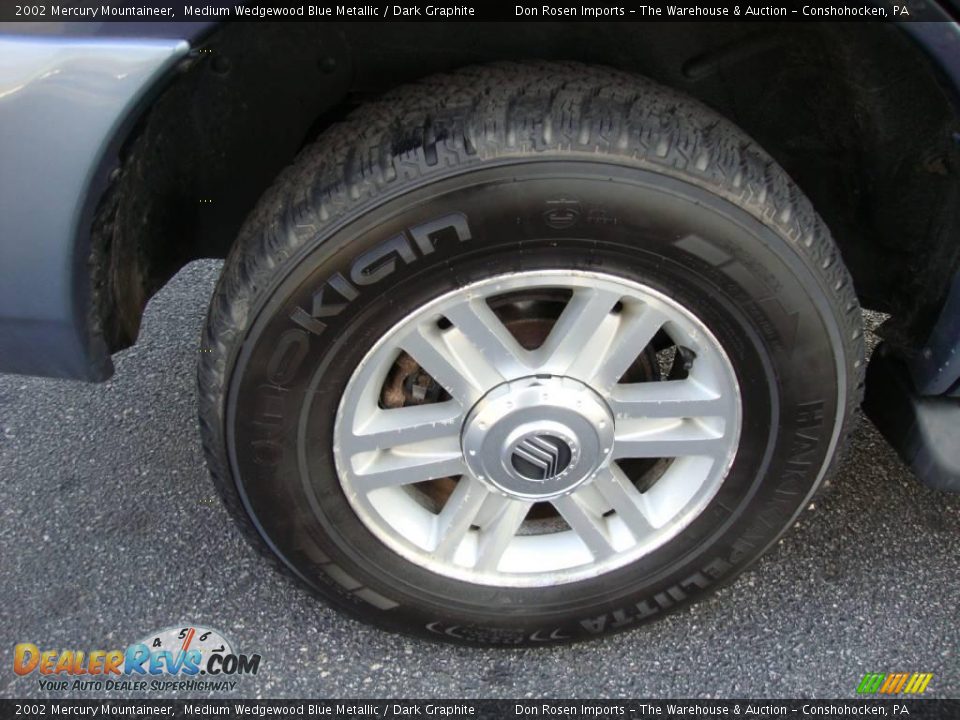 2002 Mercury Mountaineer Medium Wedgewood Blue Metallic / Dark Graphite Photo #23