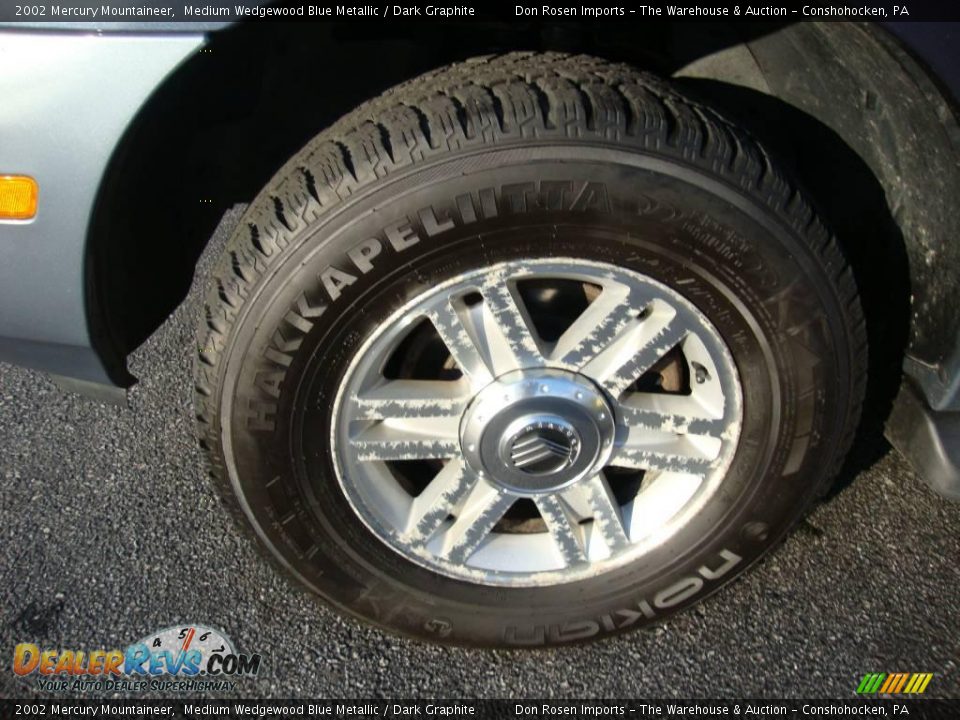 2002 Mercury Mountaineer Medium Wedgewood Blue Metallic / Dark Graphite Photo #25