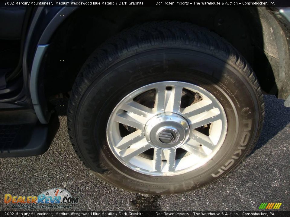 2002 Mercury Mountaineer Medium Wedgewood Blue Metallic / Dark Graphite Photo #26