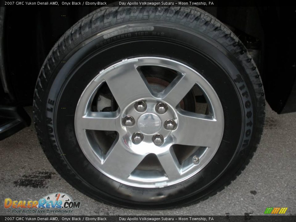 2007 GMC Yukon Denali AWD Onyx Black / Ebony Black Photo #19