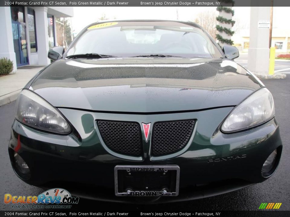 2004 Pontiac Grand Prix GT Sedan Polo Green Metallic / Dark Pewter Photo #2