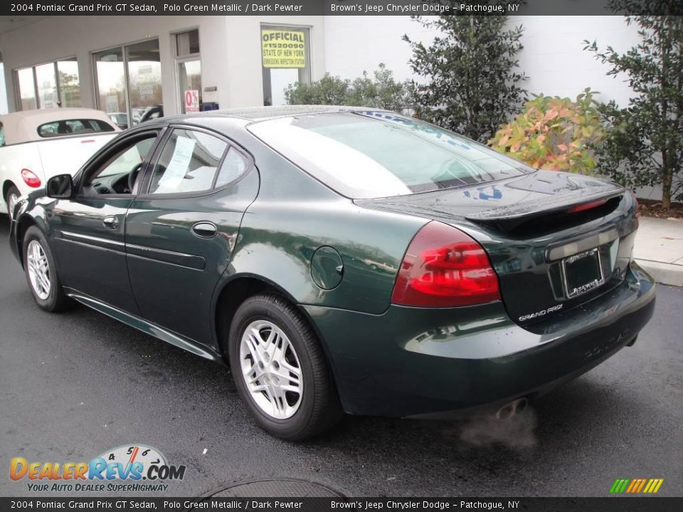 2004 Pontiac Grand Prix GT Sedan Polo Green Metallic / Dark Pewter Photo #4