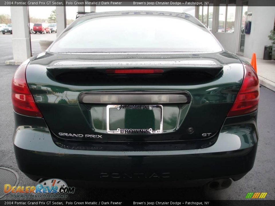 2004 Pontiac Grand Prix GT Sedan Polo Green Metallic / Dark Pewter Photo #5