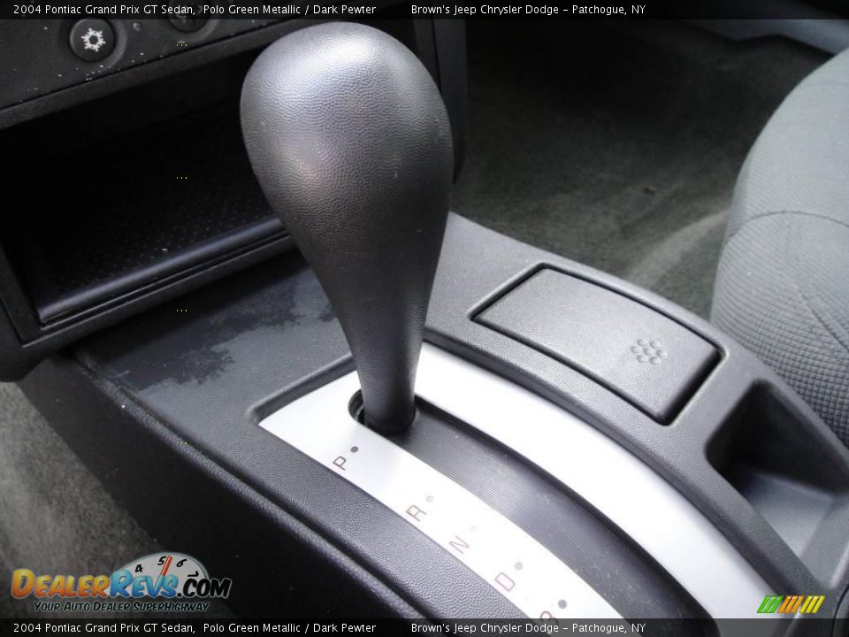 2004 Pontiac Grand Prix GT Sedan Polo Green Metallic / Dark Pewter Photo #14
