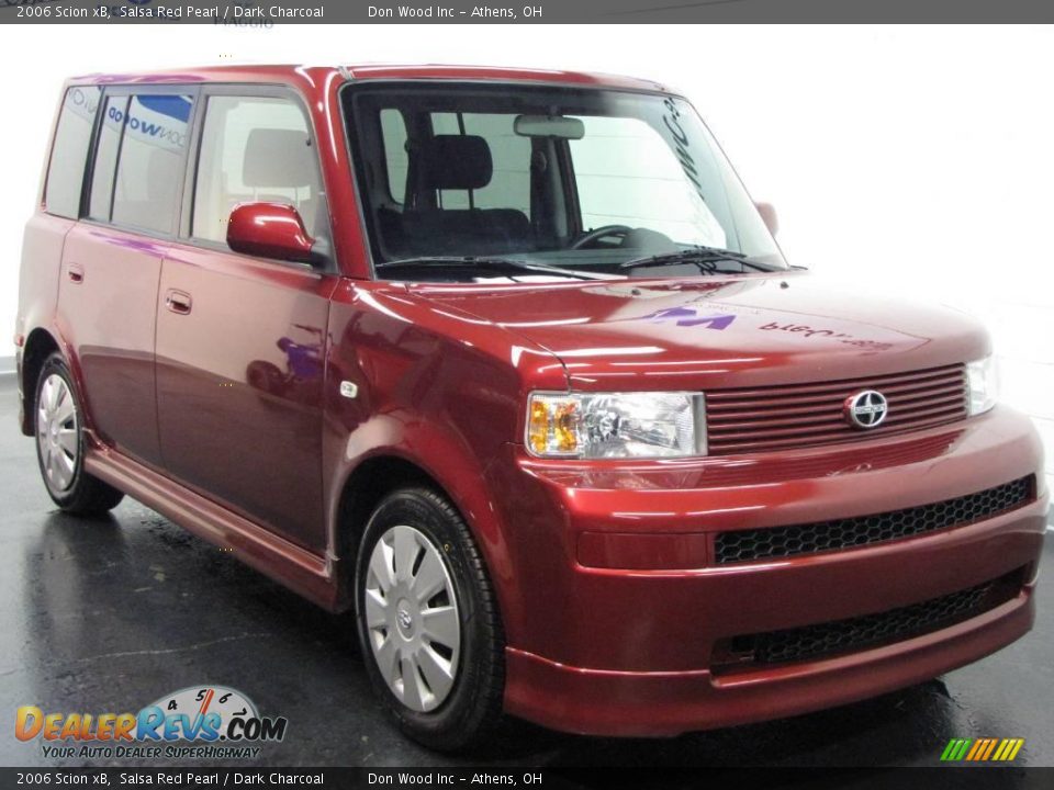 2006 Scion xB Salsa Red Pearl / Dark Charcoal Photo #1