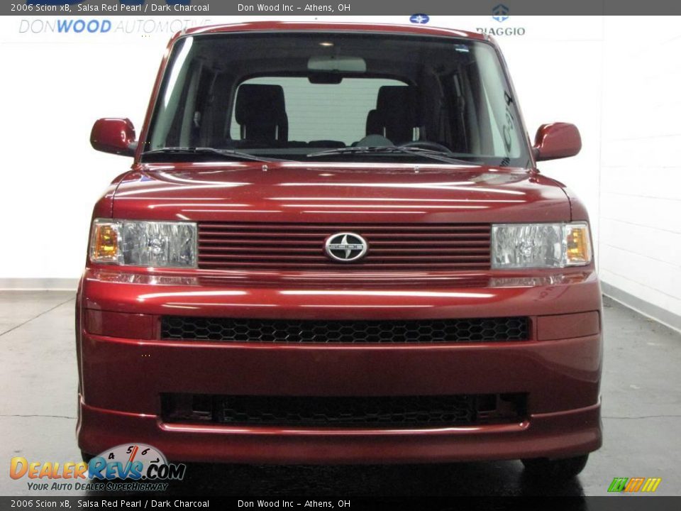 2006 Scion xB Salsa Red Pearl / Dark Charcoal Photo #8