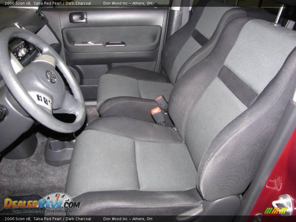 2006 Scion xB Salsa Red Pearl / Dark Charcoal Photo #9