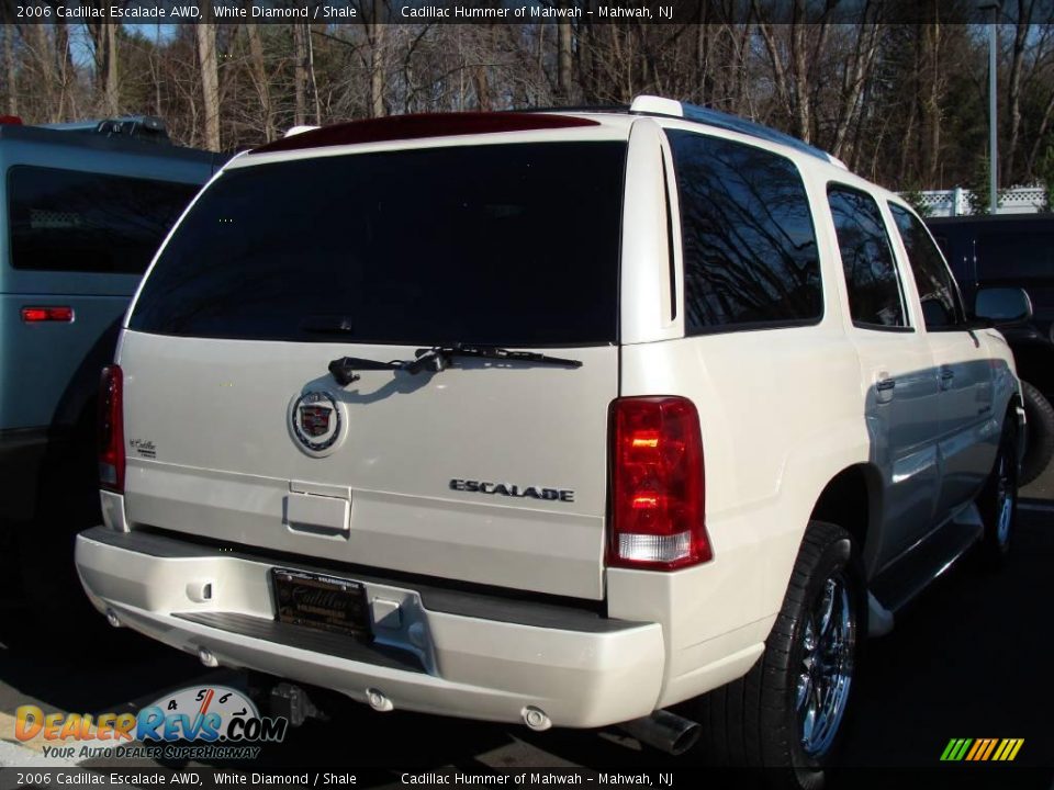 2006 Cadillac Escalade AWD White Diamond / Shale Photo #3