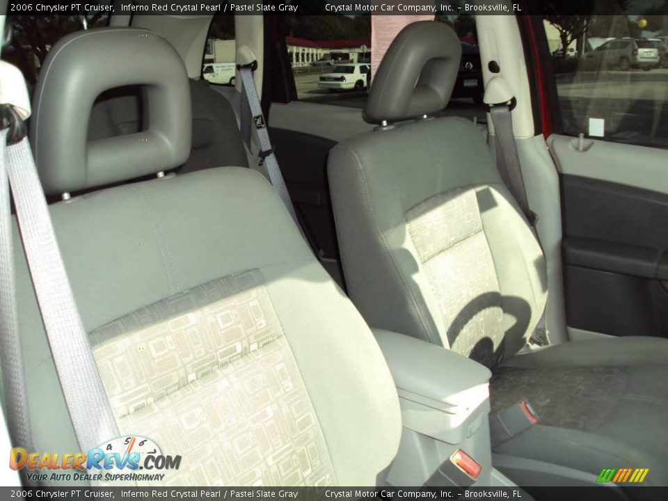 2006 Chrysler PT Cruiser Inferno Red Crystal Pearl / Pastel Slate Gray Photo #13