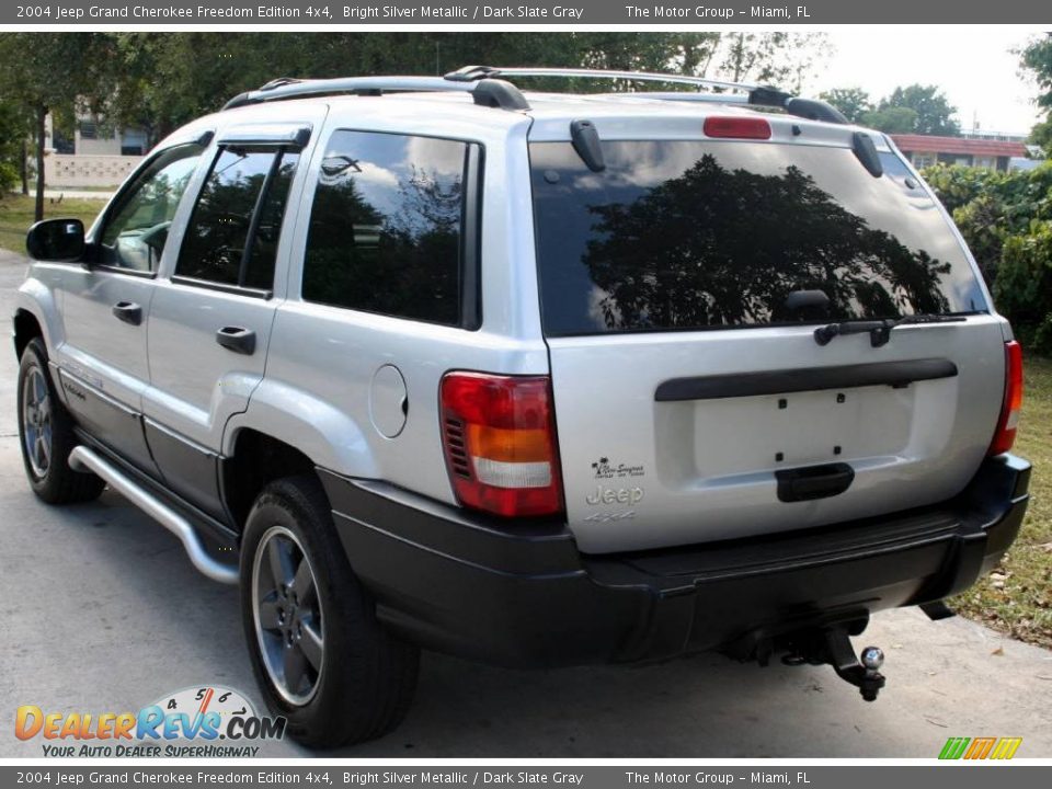 2004 Jeep Grand Cherokee Freedom Edition 4x4 Bright Silver Metallic / Dark Slate Gray Photo #6