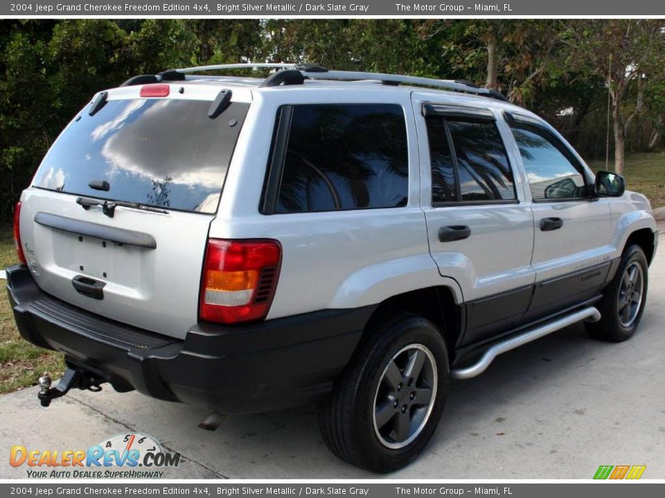 2004 Jeep Grand Cherokee Freedom Edition 4x4 Bright Silver Metallic / Dark Slate Gray Photo #8