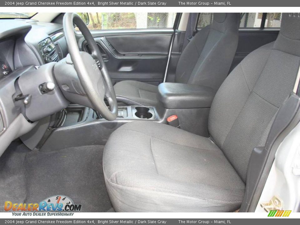 Dark Slate Gray Interior - 2004 Jeep Grand Cherokee Freedom Edition 4x4 Photo #33