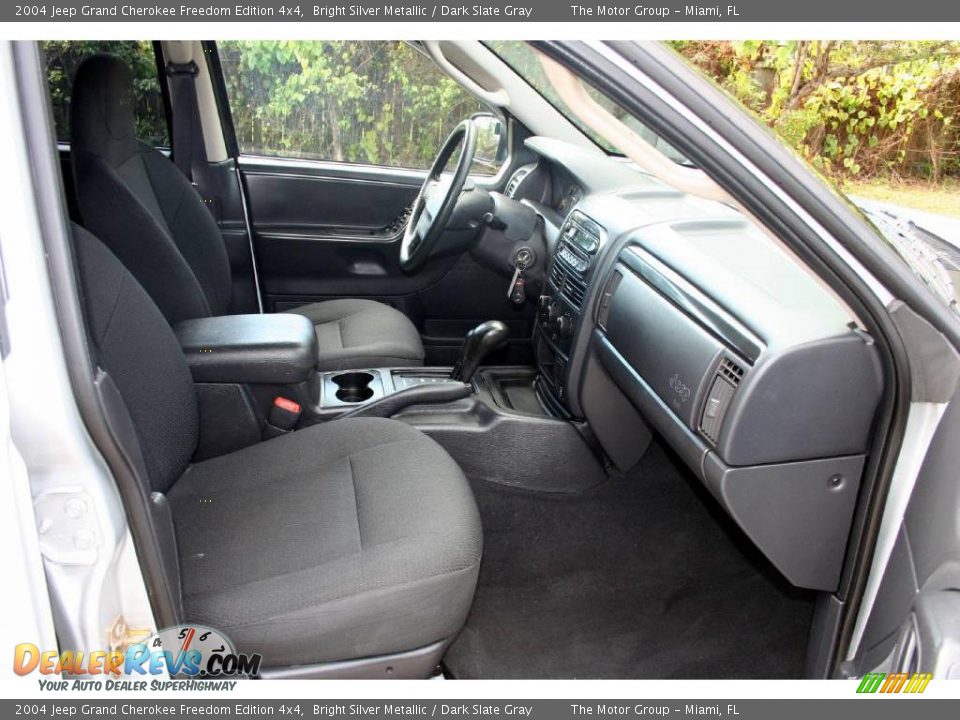 2004 Jeep Grand Cherokee Freedom Edition 4x4 Bright Silver Metallic / Dark Slate Gray Photo #34