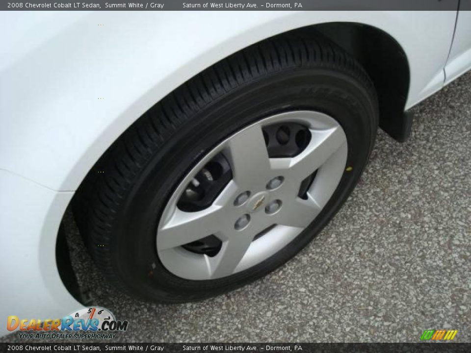 2008 Chevrolet Cobalt LT Sedan Summit White / Gray Photo #7