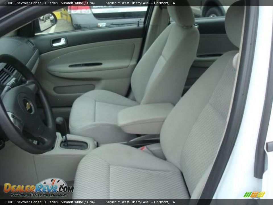 2008 Chevrolet Cobalt LT Sedan Summit White / Gray Photo #8