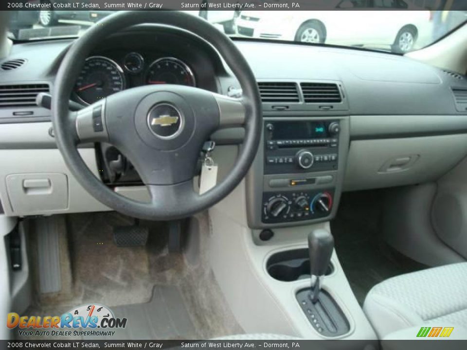 2008 Chevrolet Cobalt LT Sedan Summit White / Gray Photo #10