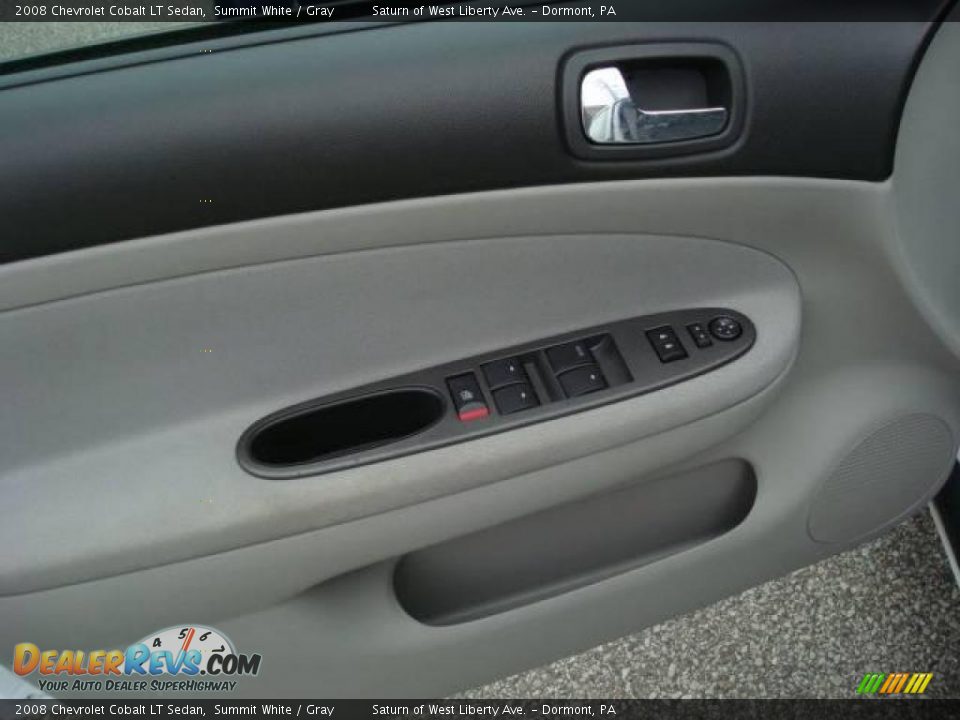 2008 Chevrolet Cobalt LT Sedan Summit White / Gray Photo #11