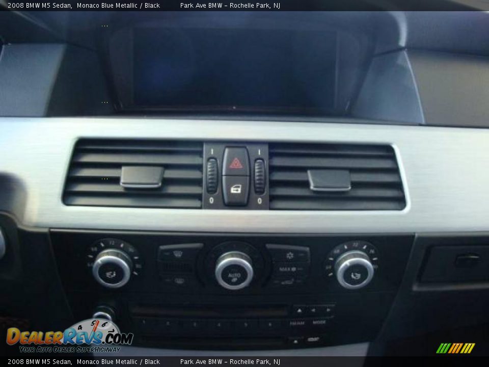 2008 BMW M5 Sedan Monaco Blue Metallic / Black Photo #12