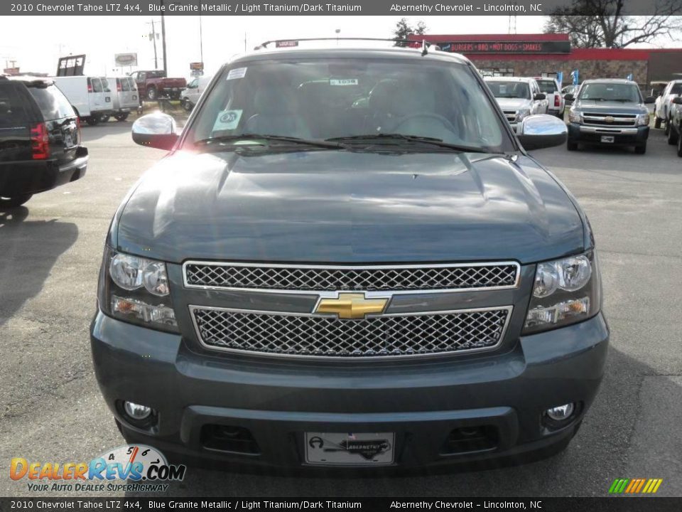 2010 Chevrolet Tahoe LTZ 4x4 Blue Granite Metallic / Light Titanium/Dark Titanium Photo #5