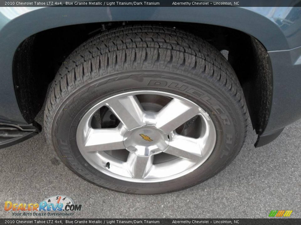 2010 Chevrolet Tahoe LTZ 4x4 Blue Granite Metallic / Light Titanium/Dark Titanium Photo #26