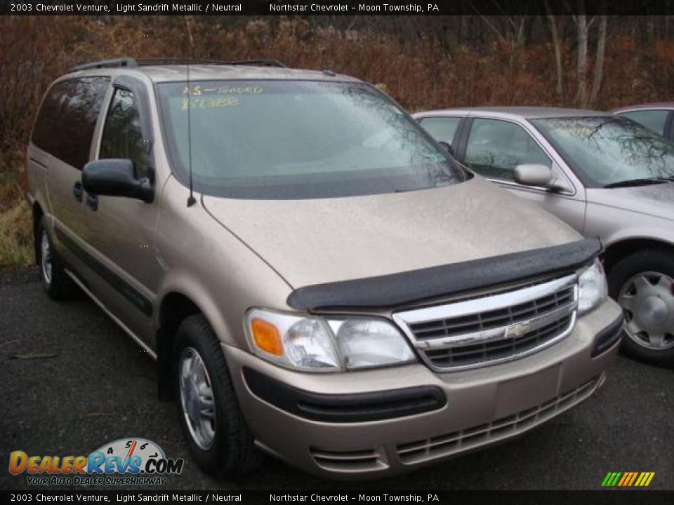 2003 Chevrolet Venture Light Sandrift Metallic / Neutral Photo #1