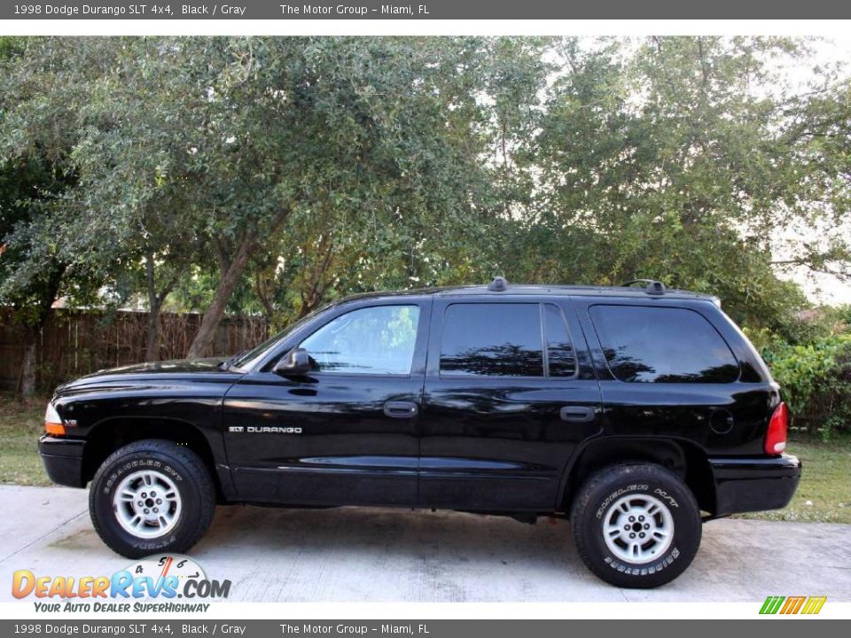 1998 Dodge Durango SLT 4x4 Black / Gray Photo #4