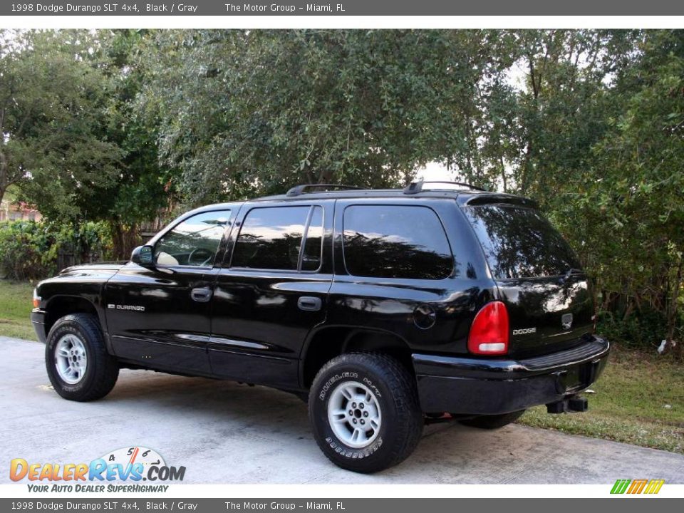 1998 Dodge Durango SLT 4x4 Black / Gray Photo #6