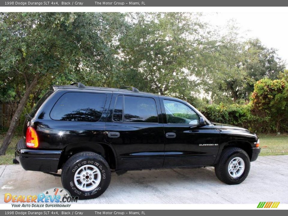 1998 Dodge Durango SLT 4x4 Black / Gray Photo #13