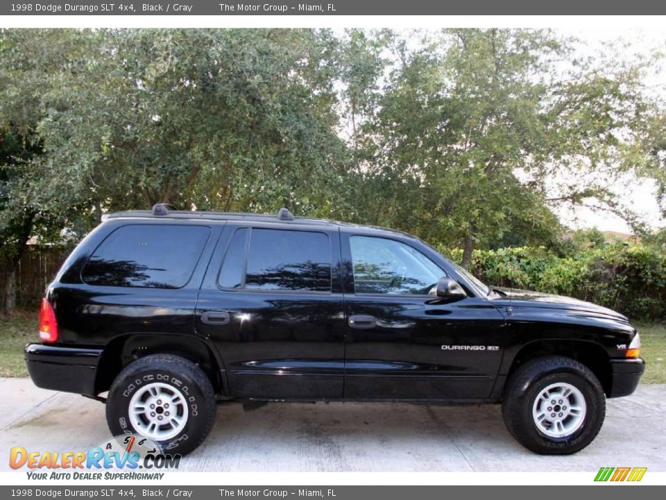 1998 Dodge Durango SLT 4x4 Black / Gray Photo #14