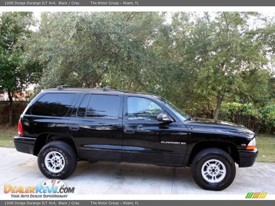 1998 Dodge Durango SLT 4x4 Black / Gray Photo #15