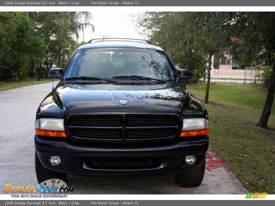 1998 Dodge Durango SLT 4x4 Black / Gray Photo #20