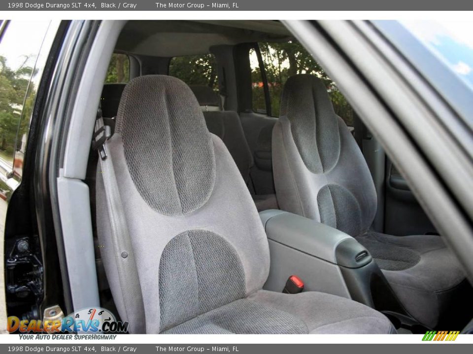 1998 Dodge Durango SLT 4x4 Black / Gray Photo #36