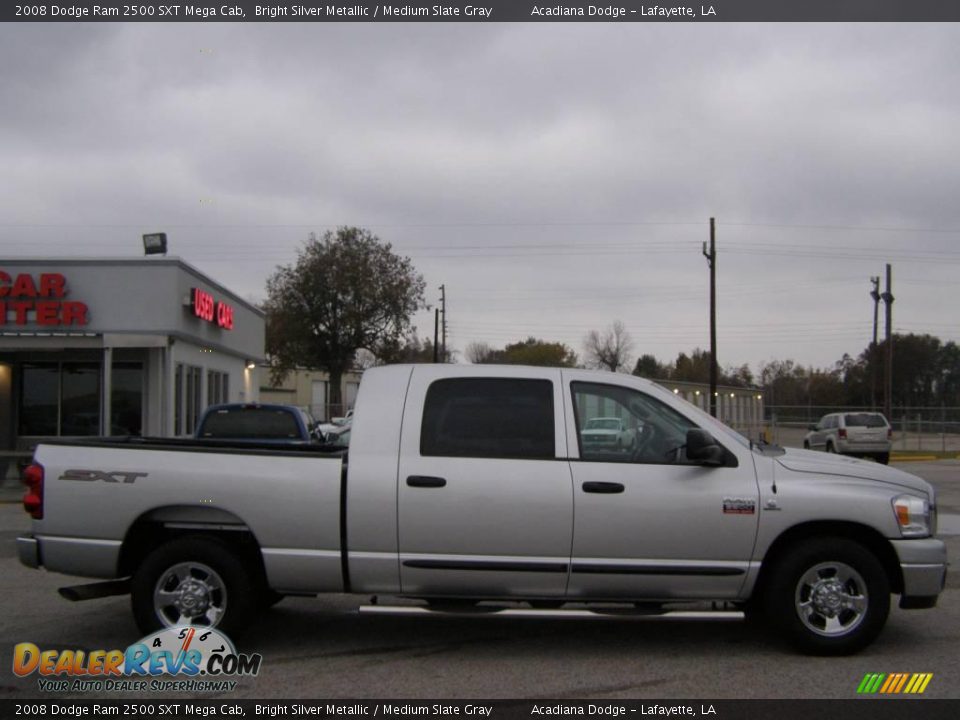 2008 Dodge Ram 2500 SXT Mega Cab Bright Silver Metallic / Medium Slate Gray Photo #2