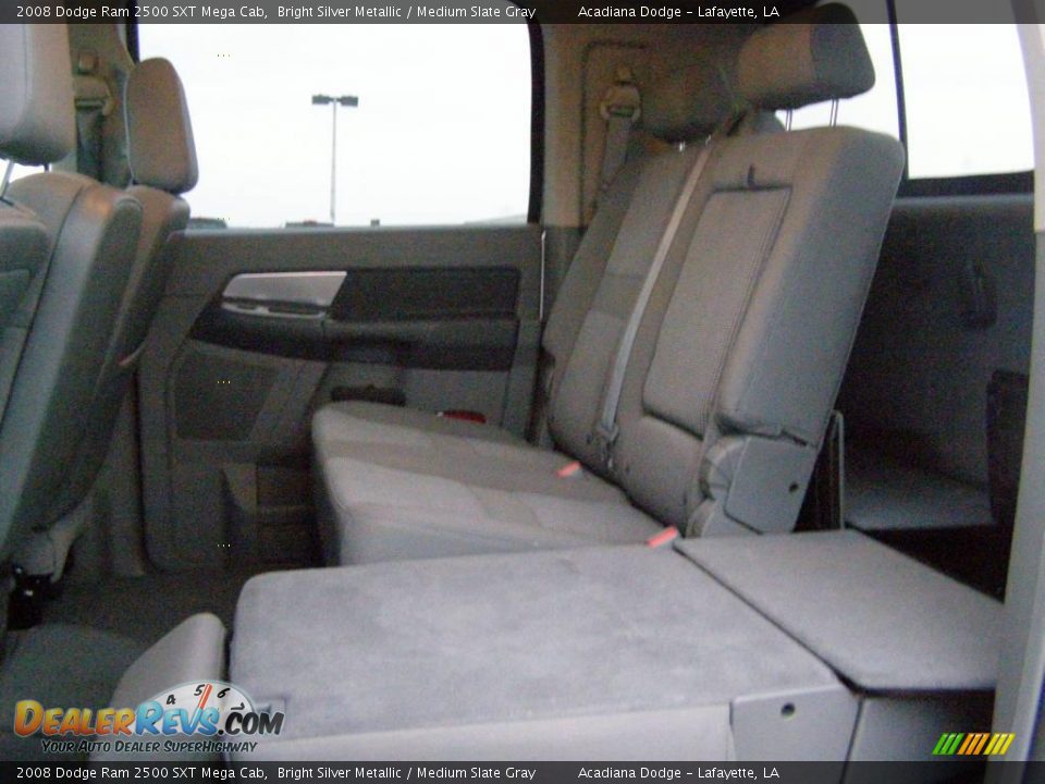2008 Dodge Ram 2500 SXT Mega Cab Bright Silver Metallic / Medium Slate Gray Photo #10